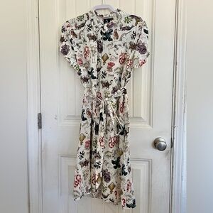 Pretty Snake Linen Freaks of Nature dress, XL